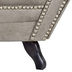 Ars manufacti Recamiere Benavente - Antiklederoptik Silber - Armlehne davorstehend rechts -Wohnzimmermöbel boutique en ligne recamiere benavente antiklederoptik silber armlehne davorstehend rechts 1757694