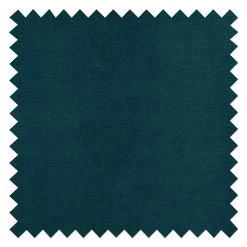 Jack & Alice Sofa Blomma (3-Sitzer) - Petrol - Eiche -Wohnzimmermöbel boutique en ligne recamiere blomma samtstoff petrol armlehne davorstehend links eiche 3671025 2