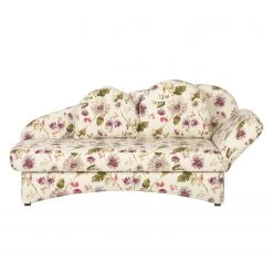 Ridgevalley Recamiere Eresburg Flachgewebe - Beige geblümt - Armlehne davorstehend rechts -Wohnzimmermöbel boutique en ligne recamiere eresburg flachgewebe beige gebluemt armlehne davorstehend rechts 3355661