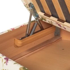 Ridgevalley Recamiere Eresburg Flachgewebe - Beige geblümt - Armlehne davorstehend rechts -Wohnzimmermöbel boutique en ligne recamiere eresburg flachgewebe beige gebluemt armlehne davorstehend rechts 3355681