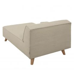 Tom Tailor Recamiere Nordic Chic Webstoff - Stoff TUS: 1 ecru - Armlehne davorstehend links -Wohnzimmermöbel boutique en ligne recamiere lanipa webstoff armlehne davorstehend links kaschmir 4217764