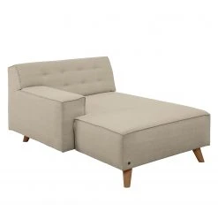 Tom Tailor Recamiere Nordic Chic Webstoff - Stoff TUS: 1 ecru - Armlehne davorstehend links -Wohnzimmermöbel boutique en ligne recamiere lanipa webstoff armlehne davorstehend links kaschmir 4217768