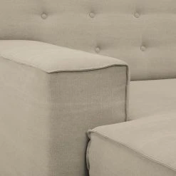 Tom Tailor Recamiere Nordic Chic Webstoff - Stoff TUS: 1 ecru - Armlehne davorstehend links -Wohnzimmermöbel boutique en ligne recamiere lanipa webstoff armlehne davorstehend links kaschmir 4217772