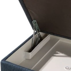 Loftscape Recamiere Limon - Webstoff - Jeansblau - Armlehne davorstehend links -Wohnzimmermöbel boutique en ligne recamiere limon webstoff 5151260