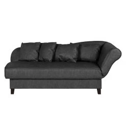 Maison Belfort Recamiere Revel Kunstleder - Anthrazit - Armlehne davorstehend rechts -Wohnzimmermöbel boutique en ligne recamiere revel kunstleder armlehne davorstehend rechts anthrazit 2234678