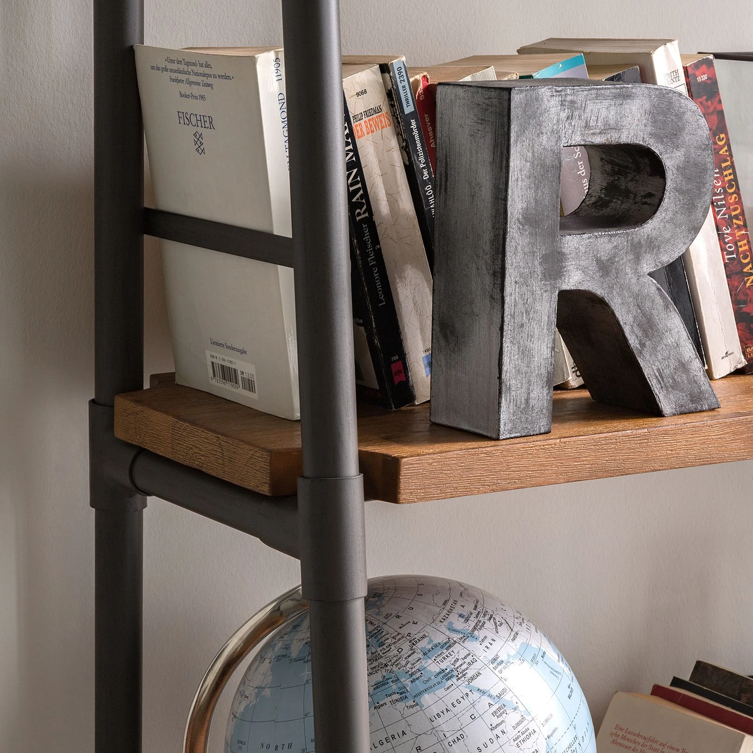 Ars manufacti Regal Atelier III - Akazie massiv / Metall - Akazie Braun / Anthrazit 9 Ars manufacti Regal Atelier III - Akazie massiv / Metall - Akazie Braun / Anthrazit – Bild 9