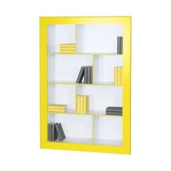 Phoenix Regal Frame I - Gelb/Weiß -Wohnzimmermöbel boutique en ligne regal frame i gelb weiss 2171478