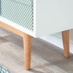 Mørteens Regal Lindholm III - Weiß/Eiche massiv -Wohnzimmermöbel boutique en ligne regal lindholm iii weiss eiche massiv 3192465