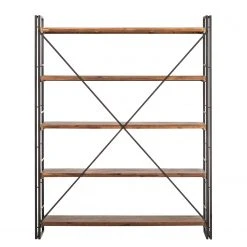 Ars manufacti Regal Manchester II - Akazie massiv / Metall - Akazie / Anthrazit -Wohnzimmermöbel boutique en ligne regal manchester ii akazie massiv metall 4873120