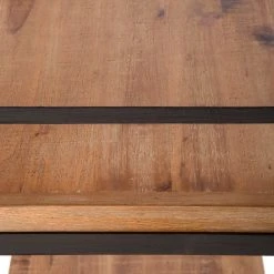 Ars manufacti Regal Manchester II - Akazie massiv / Metall - Akazie / Anthrazit -Wohnzimmermöbel boutique en ligne regal manchester ii akazie massiv metall 4873144