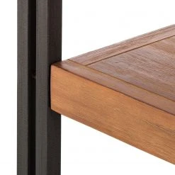 Ars manufacti Regal Manchester IV - Akazie massiv / Metall - Akazie / Anthrazit -Wohnzimmermöbel boutique en ligne regal manchester iv akazie massiv metall 4877372