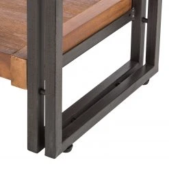 Ars manufacti Regal Manchester IV - Akazie massiv / Metall - Akazie / Anthrazit -Wohnzimmermöbel boutique en ligne regal manchester iv akazie massiv metall 4877388