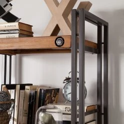 Ars manufacti Regal Manchester V - Akazie teilmassiv / Metall - Akazie / Anthrazit -Wohnzimmermöbel boutique en ligne regal manchester v akazie massiv metall akazie anthrazit 4877328