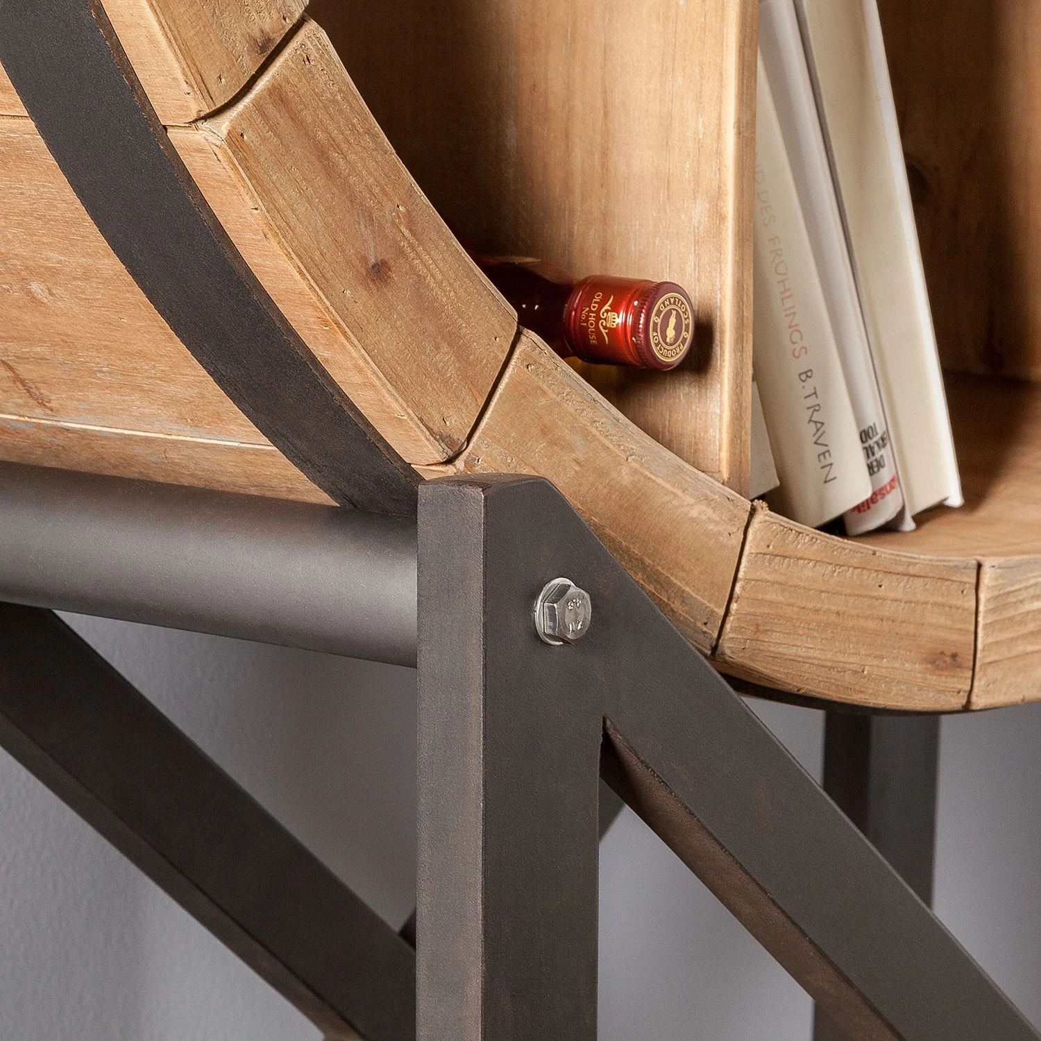 Ars manufacti Regal Rives - Tanne massiv / Metall 9 Ars manufacti Regal Rives - Tanne massiv / Metall – Bild 9