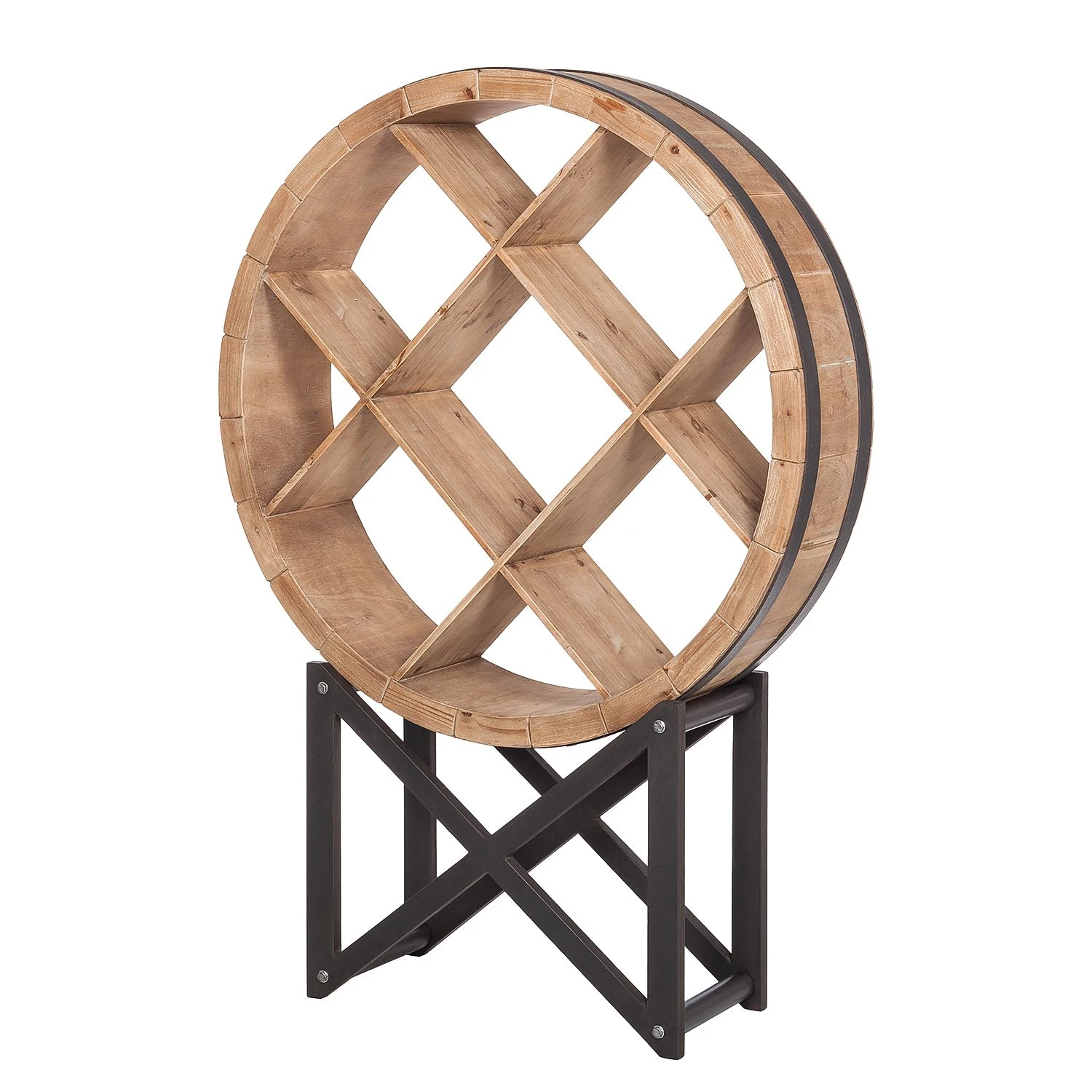 Ars manufacti Regal Rives - Tanne massiv / Metall 3 Ars manufacti Regal Rives - Tanne massiv / Metall – Bild 3