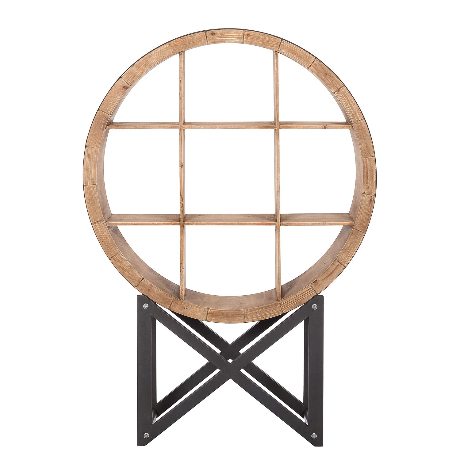 Ars manufacti Regal Rives - Tanne massiv / Metall 4 Ars manufacti Regal Rives - Tanne massiv / Metall – Bild 4