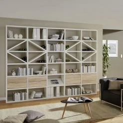 Fredriks Regal Concept I - Weiß -Wohnzimmermöbel boutique en ligne regal rodos i weiss 1890330