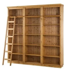 Maison Belfort Regalwand Lillehammer II - Kiefer massiv - Kiefer Natur -Wohnzimmermöbel boutique en ligne regalwand asgeir ii kiefer massiv gebeizt 320139