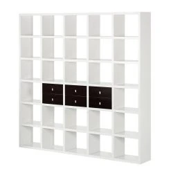 Loftscape Regalwand Empire - Wenge Dekor