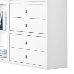 Loftscape Regalwand Emporior VI - Weiß -Wohnzimmermöbel boutique en ligne regalwand emporior vi inkl beleuchtung weiss 1555466