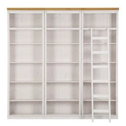 Maison Belfort Regalwand Lillehammer II - Kiefer massiv - Kiefer Weiß / Kiefer Honig 16 Maison Belfort Regalwand Lillehammer II - Kiefer massiv - Kiefer Weiß / Kiefer Honig -Wohnzimmermöbel boutique en ligne regalwand lillehammer ii kiefer massiv weiss honig 1112658