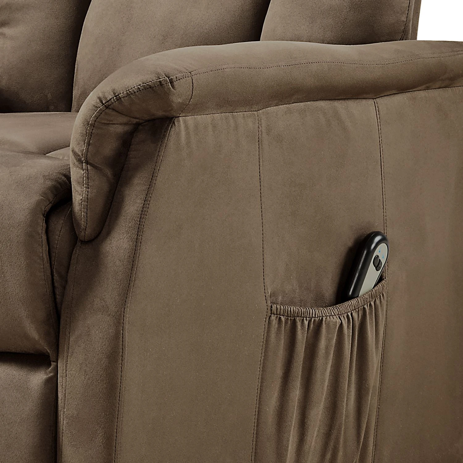 Modoform Relaxesessel Glein - Microfaser - Mittelbraun 6 Modoform Relaxesessel Glein - Microfaser - Mittelbraun – Bild 6