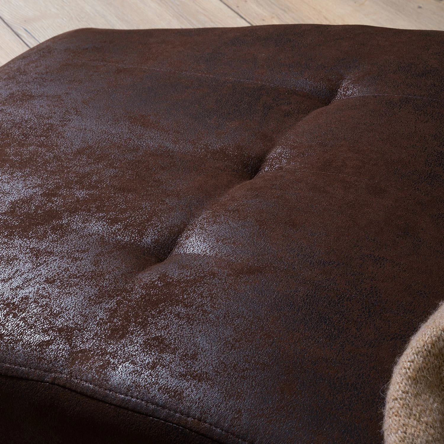 Red Living Relaxliege Ohara - Antiklederoptik Dunkelbraun 10 Red Living Relaxliege Ohara - Antiklederoptik Dunkelbraun – Bild 10