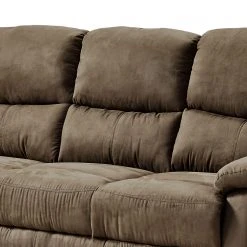 Modoform Relaxsofa Donnes (3-Sitzer) - Microfaser - Hellbraun -Wohnzimmermöbel boutique en ligne relaxsofa donnes 3 sitzer microfaser hellbraun 4471576