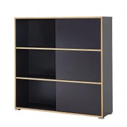 Germania Schiebetürenregal Mingle II - Anthrazit/Eiche Sonoma Dekor -Wohnzimmermöbel boutique en ligne schiebetuerenregal mingle ii anthrazit eiche sonoma dekor 5029408