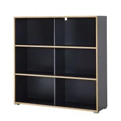 Germania Schiebetürenregal Mingle II - Anthrazit/Eiche Sonoma Dekor -Wohnzimmermöbel boutique en ligne schiebetuerenregal mingle ii anthrazit eiche sonoma dekor 5029416