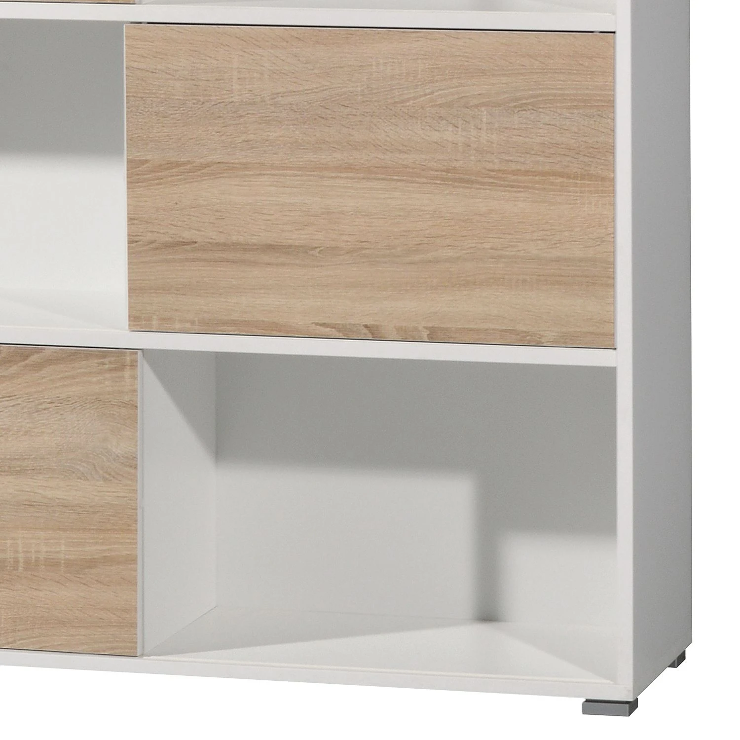 Germania Schiebetürenregal Mingle II - Weiß/Eiche Sonoma Dekor 21 Germania Schiebetürenregal Mingle II - Weiß/Eiche Sonoma Dekor – Bild 21