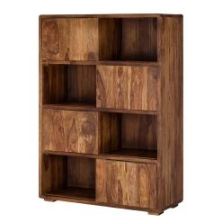 Ars Natura Schiebetürenregal Trangle - Sheesham massiv -Wohnzimmermöbel boutique en ligne schiebetuerenregal trangle sheesham massiv 702738