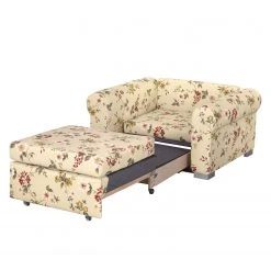 Mooved Schlafsessel Latina VI - Flachgewebe geblümt - Beige -Wohnzimmermöbel boutique en ligne schlafsessel latina i flachgewebe gebluemt beige 3641125