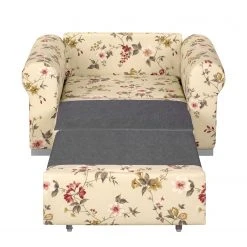 Mooved Schlafsessel Latina VI - Flachgewebe geblümt - Beige -Wohnzimmermöbel boutique en ligne schlafsessel latina i flachgewebe gebluemt beige 3641141