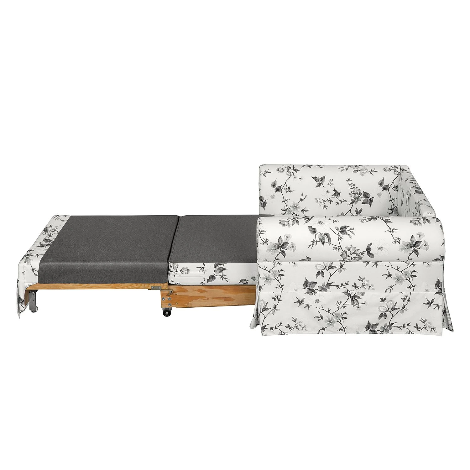 Mooved Schlafsessel Latina VII Flachgewebe - Weiß / Grau 10 Mooved Schlafsessel Latina VII Flachgewebe - Weiß / Grau – Bild 10