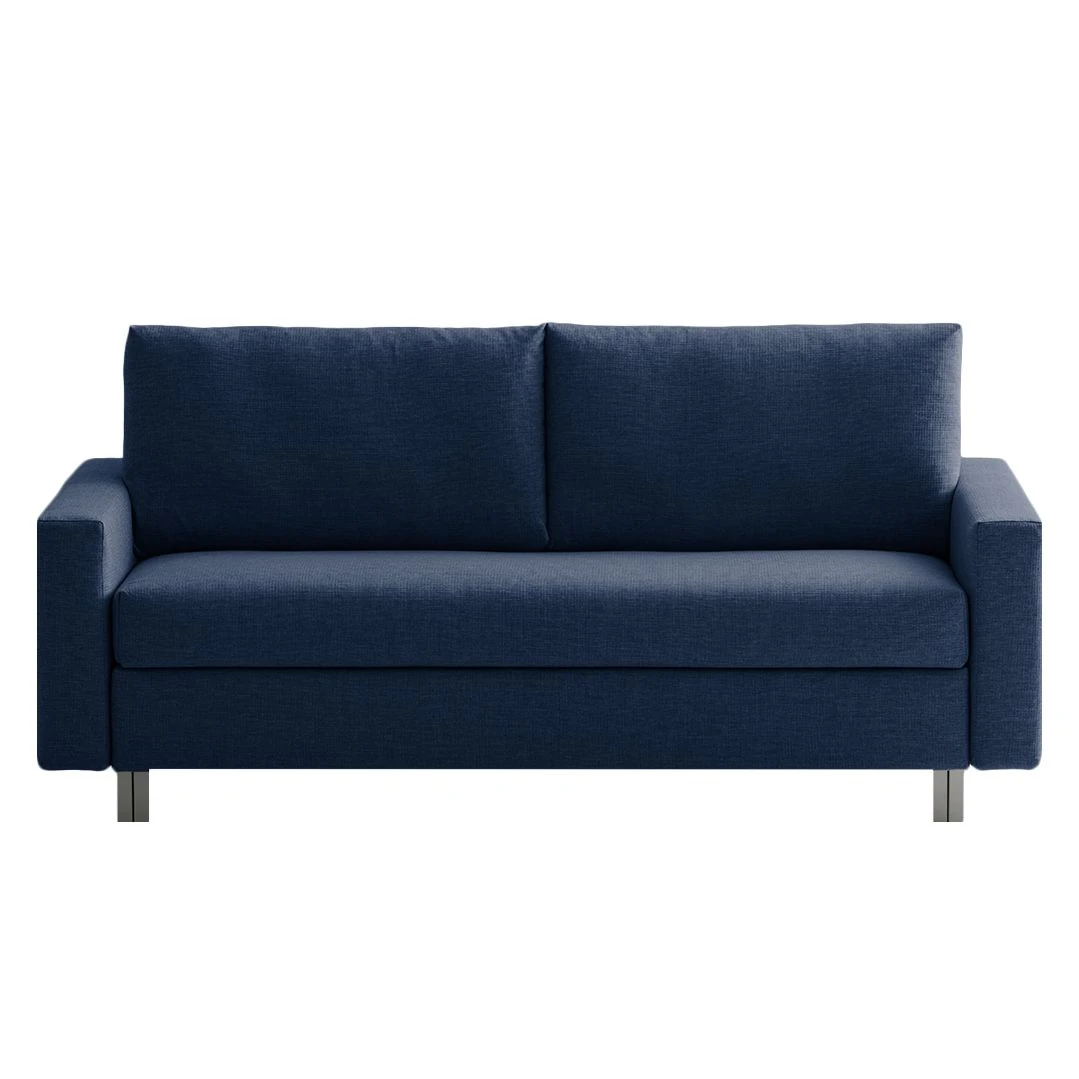 Chillout by Franz Fertig Schlafsofa Aura Webstoff - Blau - Breite: 176 cm 1 Chillout by Franz Fertig Schlafsofa Aura Webstoff - Blau - Breite: 176 cm