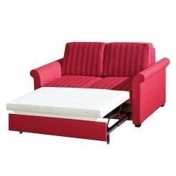 Maison Belfort Schlafsofa Bernadett - Breite: 168 cm -Wohnzimmermöbel boutique en ligne schlafsofa bernadett webstoff rot 336207