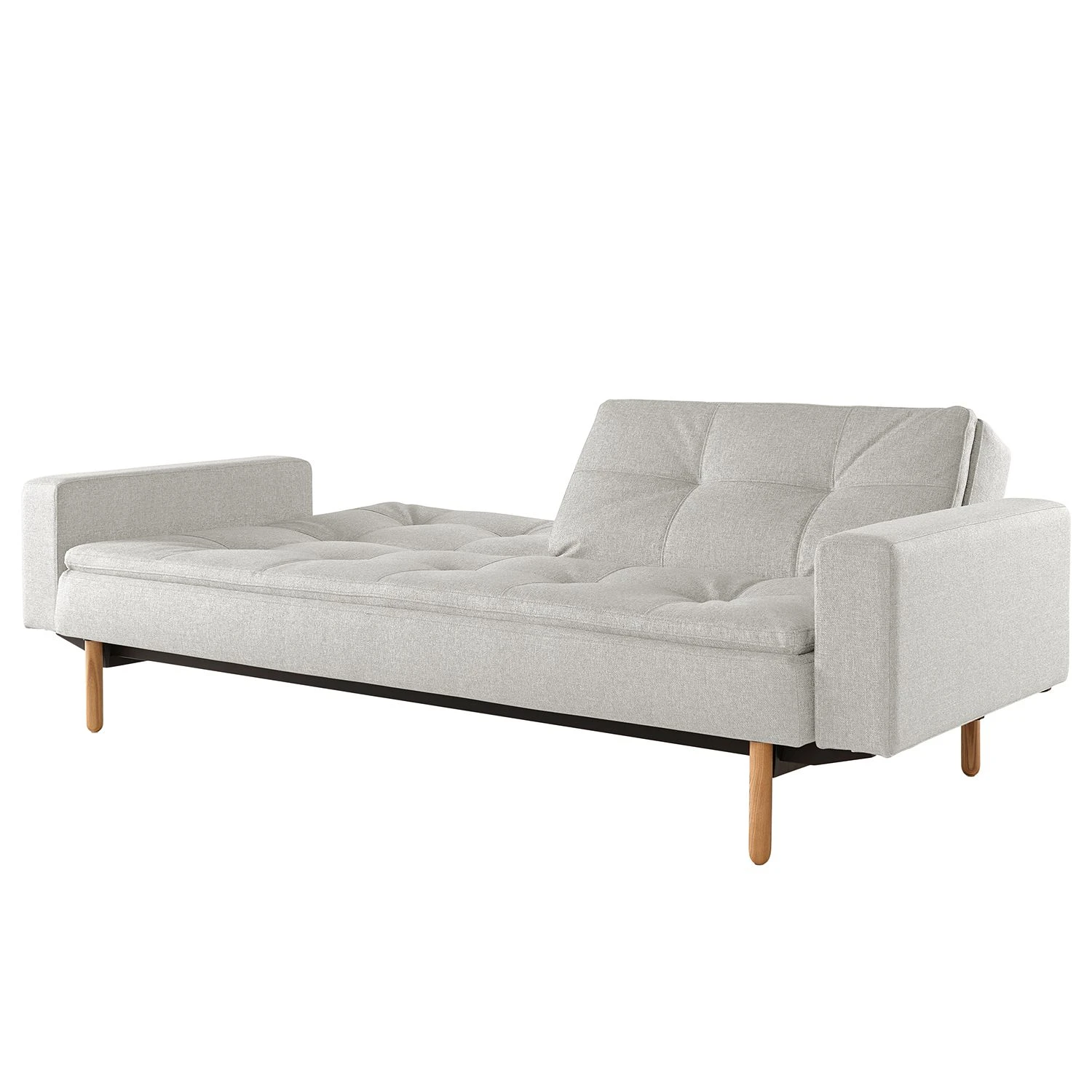 Innovation Möbel Schlafsofa Dublexo II Webstoff - Stoff Mixed Dance: Natural 1 Innovation Möbel Schlafsofa Dublexo II Webstoff - Stoff Mixed Dance: Natural