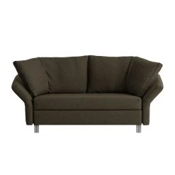 Chillout by Franz Fertig Schlafsofa Florenz Webstoff - Braun - Breite: 156 cm