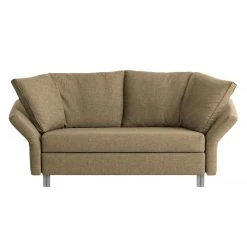 Chillout by Franz Fertig Schlafsofa Florenz Webstoff - Hellbraun - Breite: 176 cm