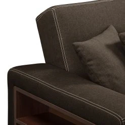 Fredriks Schlafsofa Forcett - Webstof -Wohnzimmermöbel boutique en ligne schlafsofa forcett webstof dunkelbraun 5107660