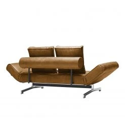 Innovation Möbel Schlafsofa Ghia - Antiklederlook - Braun -Wohnzimmermöbel boutique en ligne schlafsofa ghia kunstleder braun 4357080
