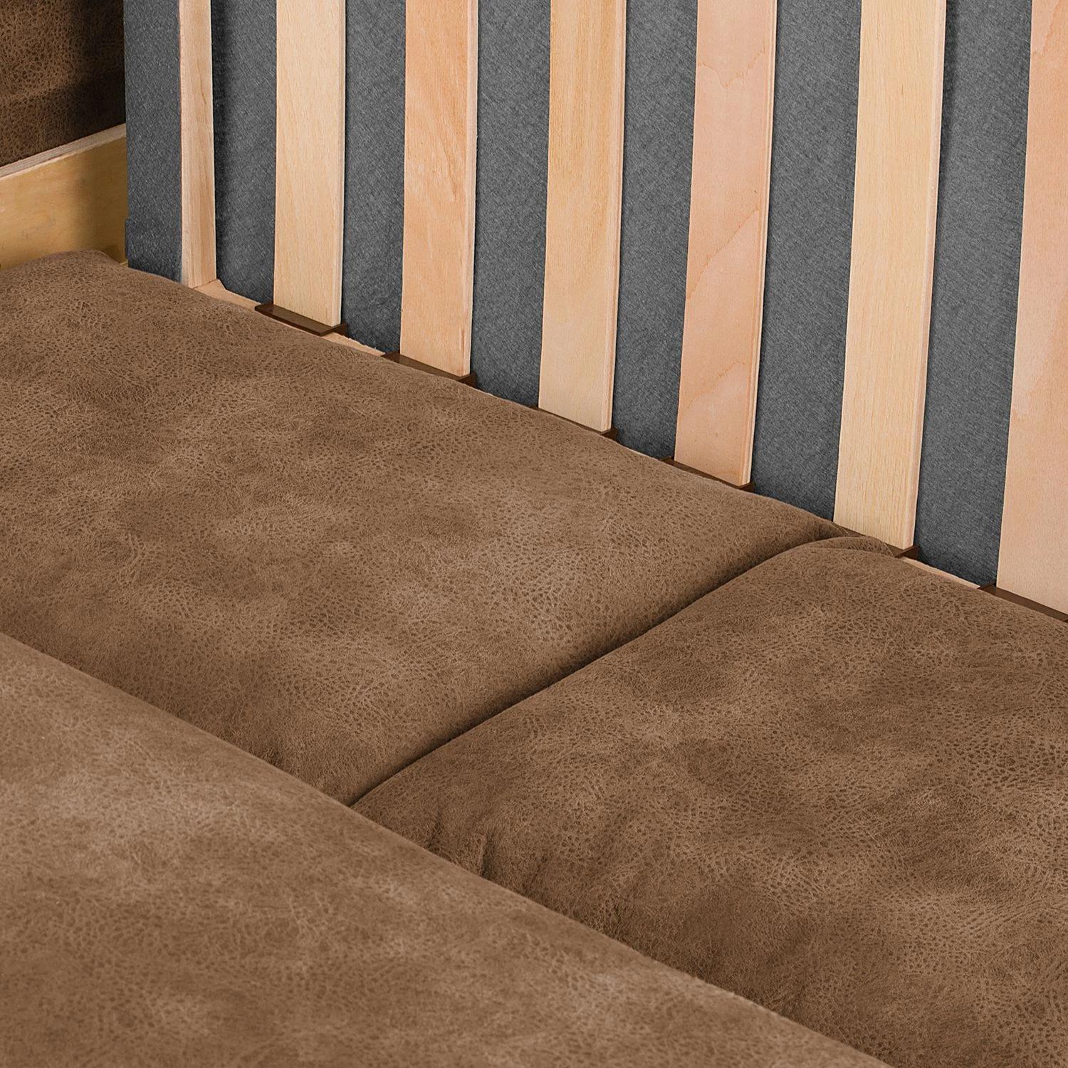 Mooved Schlafsofa Latina III Antiklederoptik - Latte Macchiato - Breite: 216 cm 13 Mooved Schlafsofa Latina III Antiklederoptik - Latte Macchiato - Breite: 216 cm – Bild 13