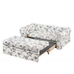 Mooved Schlafsofa Latina VII Webstoff - Weiß / Grau - Breite: 165 cm -Wohnzimmermöbel boutique en ligne schlafsofa latina vii webstoff weiss grau 165 cm 4191392