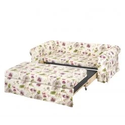 Mooved Schlafsofa Latina VIII Webstoff - Cremeweiß / Brombeere - Breite: 185 cm -Wohnzimmermöbel boutique en ligne schlafsofa latina viii webstoff cremeweiss brombeere 165 cm 4377468