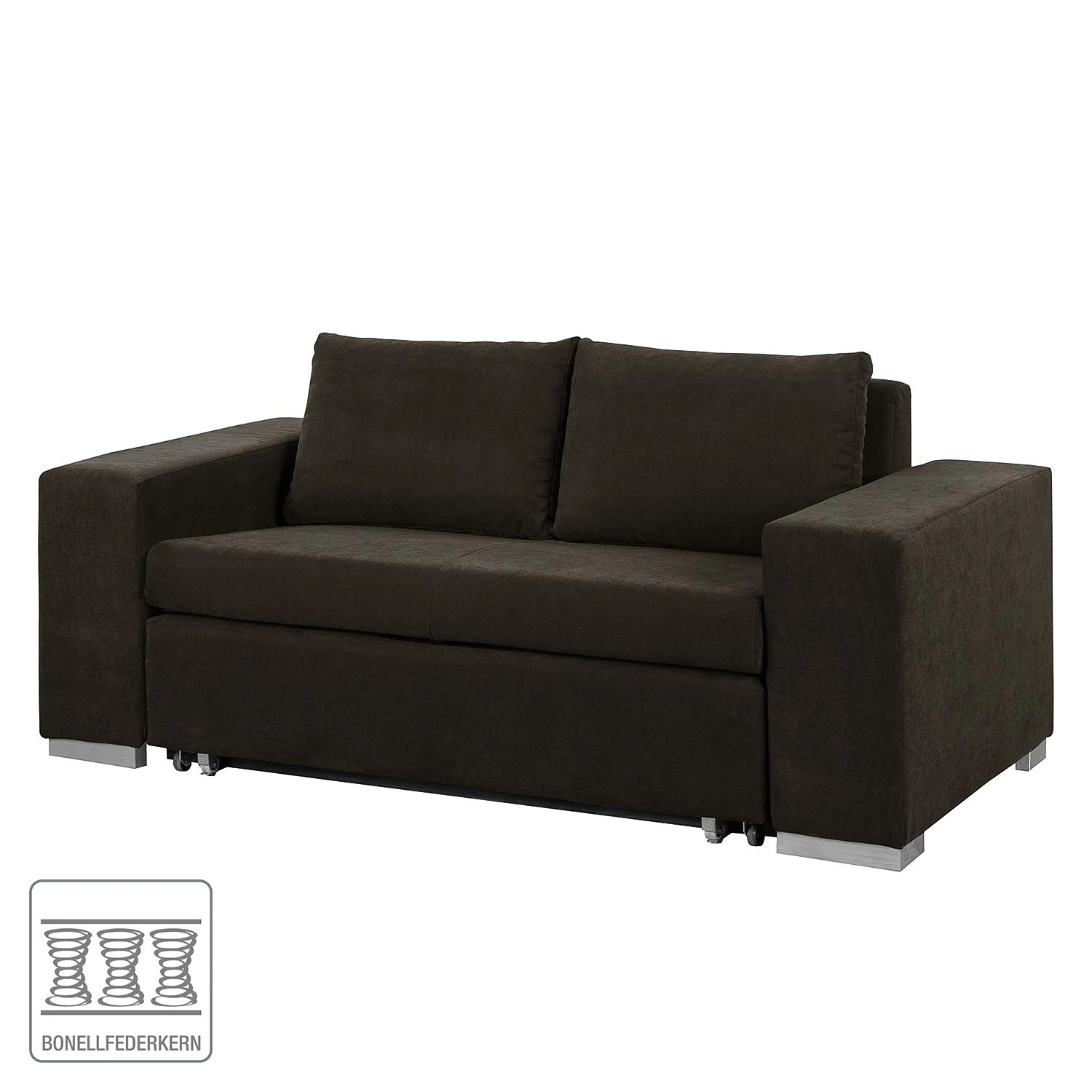 Mooved Schlafsofa Latina V Webstoff Grau - Breite: 196 cm 2 Mooved Schlafsofa Latina V Webstoff Grau - Breite: 196 cm – Bild 2