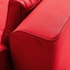 Chillout by Franz Fertig Schlafsofa Leo Echtleder - Rot -Wohnzimmermöbel boutique en ligne schlafsofa leo echtleder rot 1408046