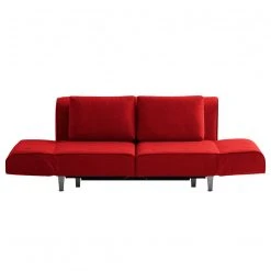 Chillout by Franz Fertig Schlafsofa Leo Webstoff - Rot -Wohnzimmermöbel boutique en ligne schlafsofa leo webstoff rot 1396354