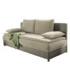 Fredriks Schlafsofa Manacor Microfaser - Cappuccino