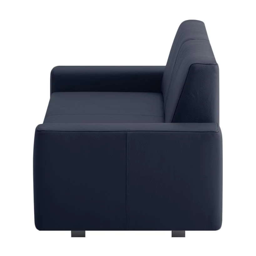 Chillout by Franz Fertig Schlafsofa Plaza Echtleder - Dunkelblau - Breite: 178 cm - Keine Funktion 4 Chillout by Franz Fertig Schlafsofa Plaza Echtleder - Dunkelblau - Breite: 178 cm - Keine Funktion – Bild 4